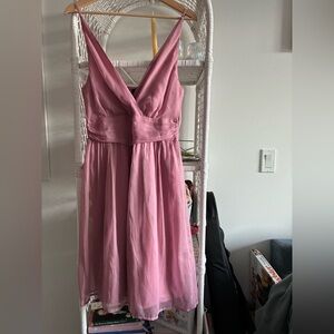 Vera Moda Blush Chiffon dress Size S